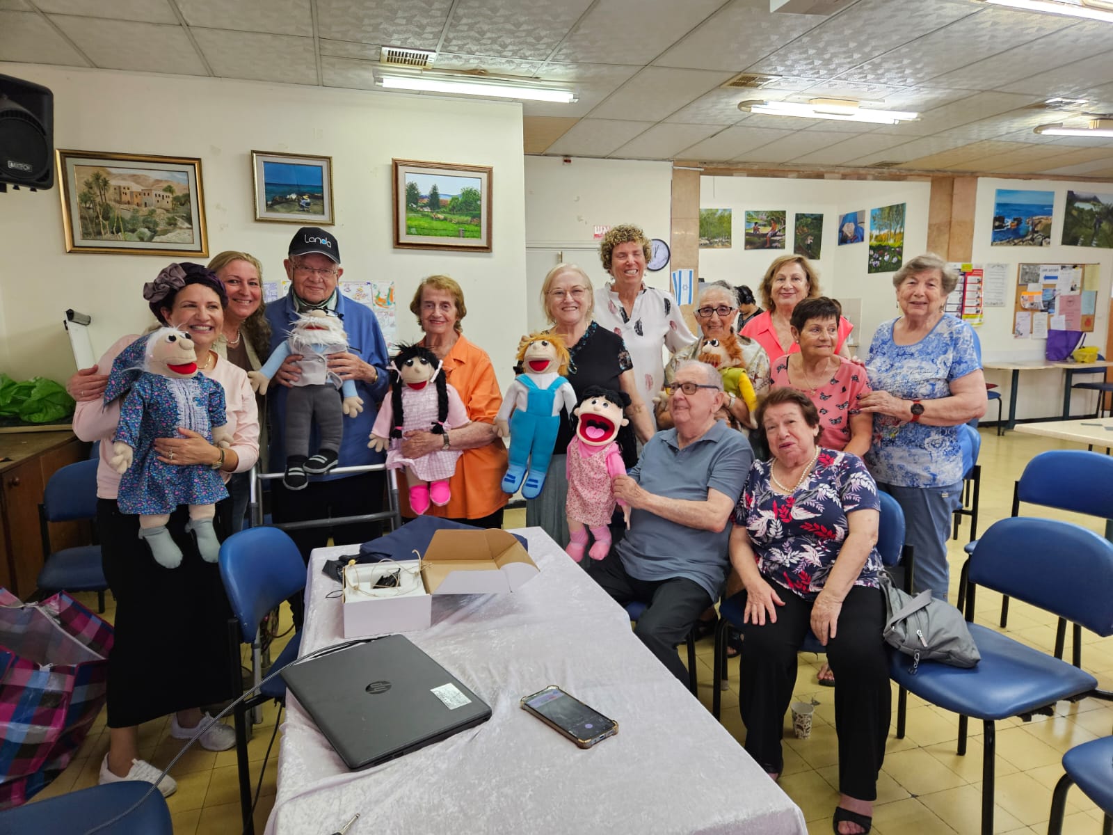 סדנאות בובהתרפיה לגיל השלישי